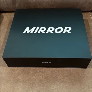 MIRROR box with stickers and welcome card